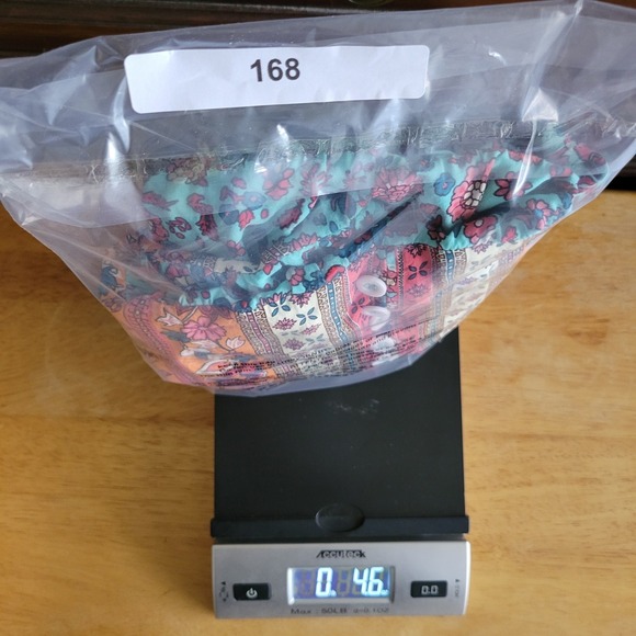 SHEIN Women XL Boho Floral Tassel Tie Tunic Top Turquoise Orange Mixed Print - Picture 9 of 9